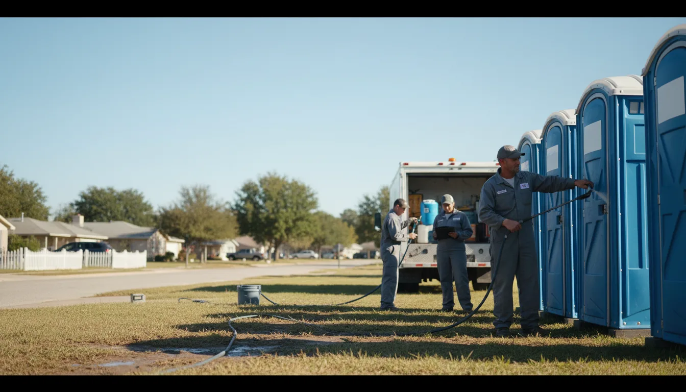 Long-Term Portable Toilet Rental in Elba, NE near me